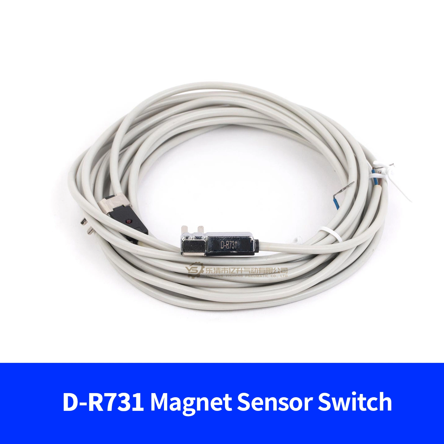 D-R731 2 cables sensor de láminas magnético interruptor Cylind sensor de cilindro Para cilindro neumático de presión de aire