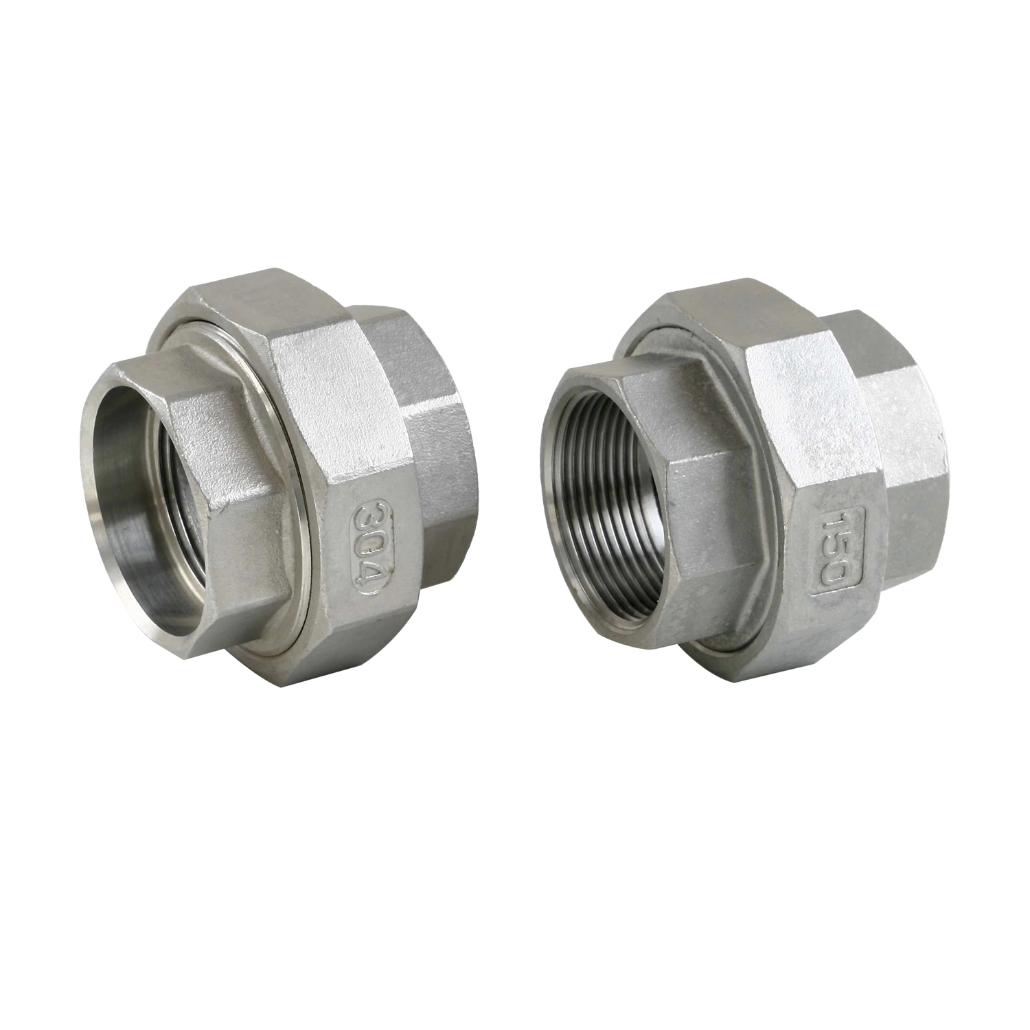 150lb Stainless Steel 304/316 Screwed Hexagon Cap with ISO4144 & En10241 Type