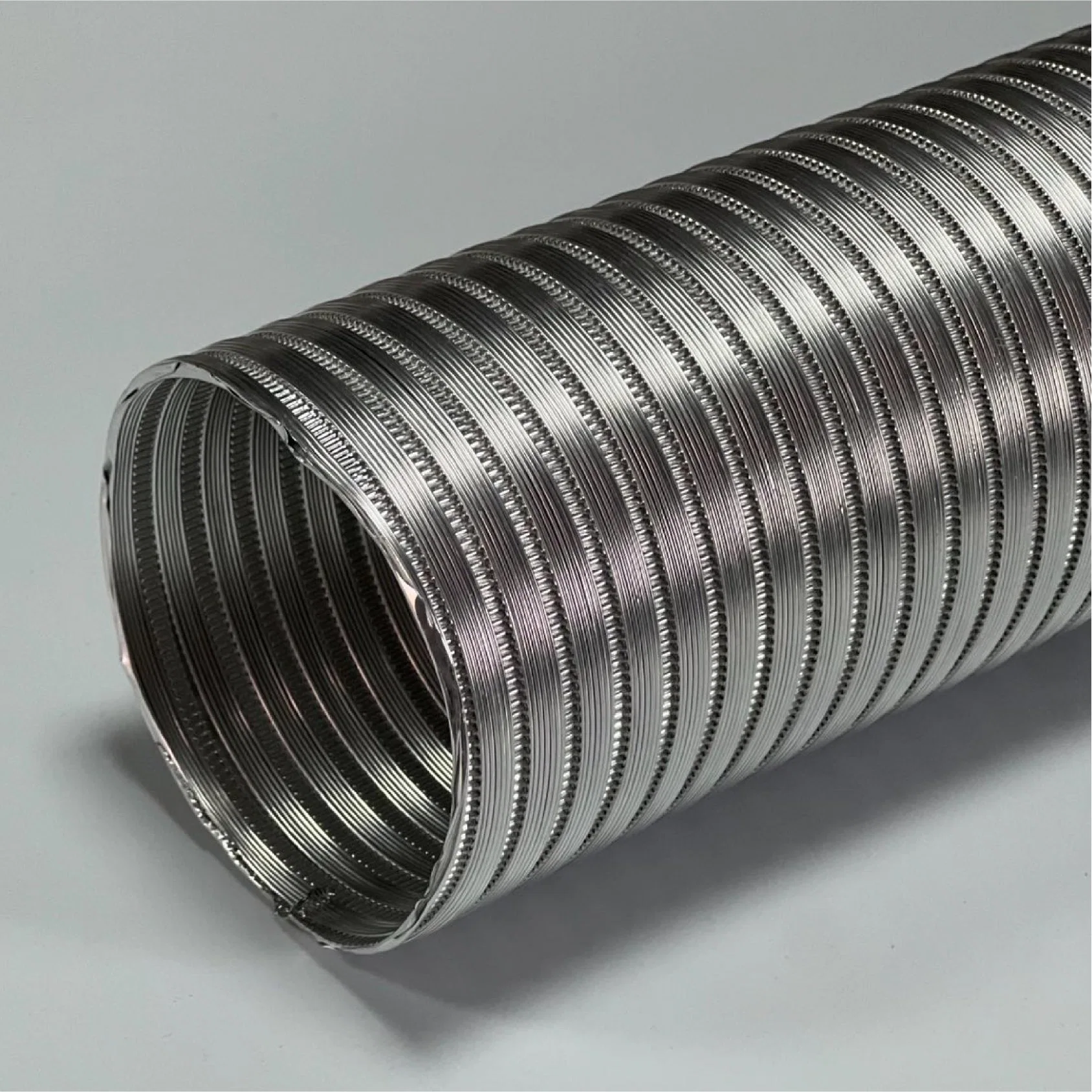 Sistema HVAC tubo flexible de aire acondicionado de aluminio semirrígido Conducto de canalización