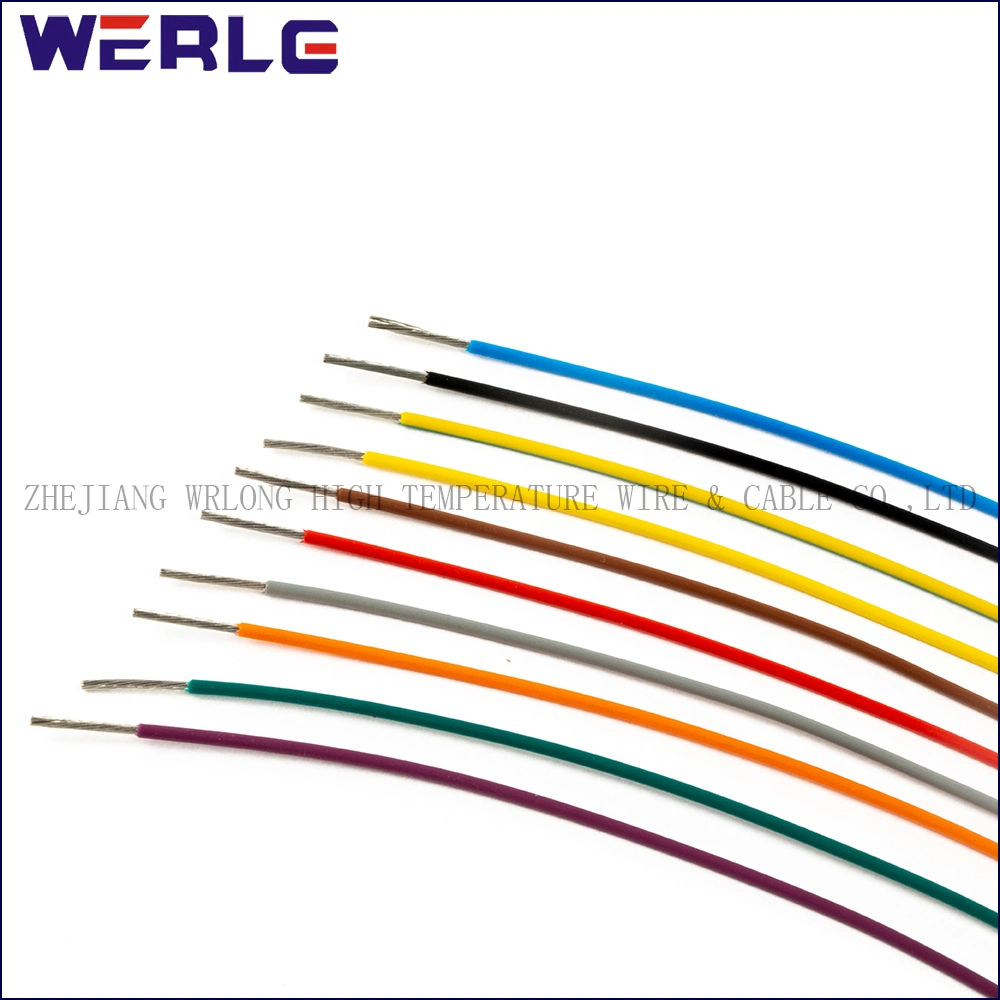 UL 1007 30 AWG Câble électrique en cuivre PVC noir pour alimentation électrique coaxiale