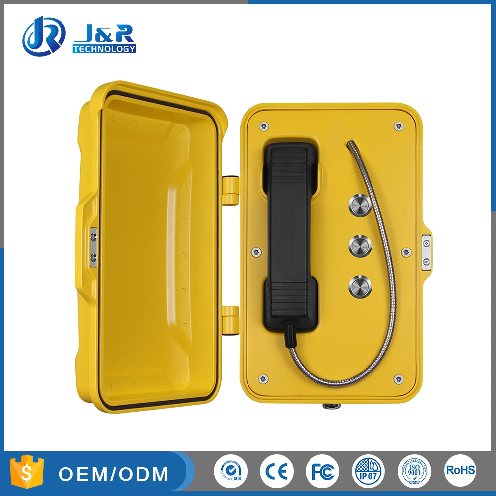 Jr101-3b Robust Outdoor Emergency Telephone with IP67 Weatherproof Protection