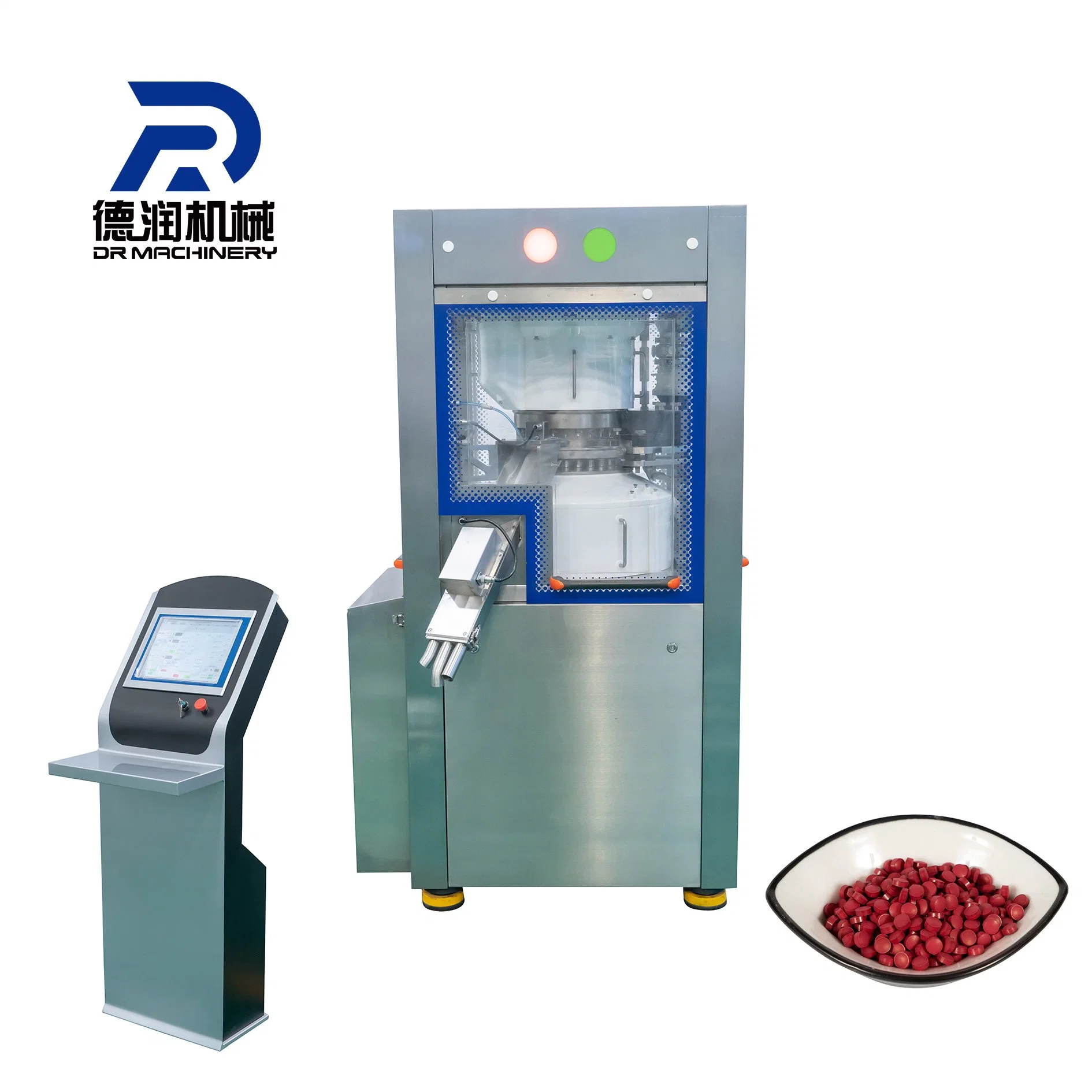 Gzp300 High-Speed Rotary Tablet Press Machine with Pre-Pressure Function Automatic High Quality High Speed Rotary Tablet Press Machine
