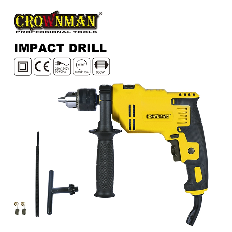 Crownman Power Tools, 220V/850W 13mm Electric Rotary Hammer Impact Drill