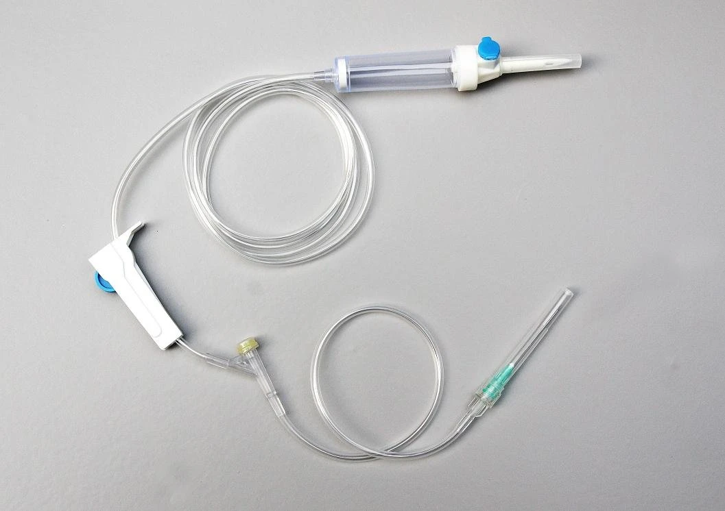 Sterile IV Set Disposable Syringe Needle Medical Infusion Set with CE Approval