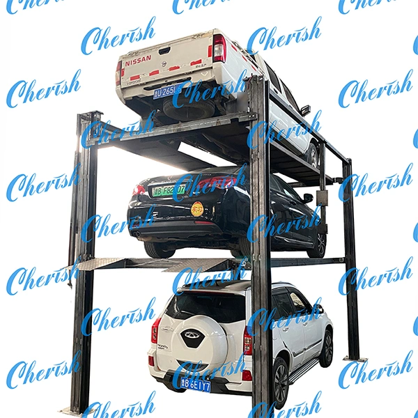 3 Level Hydraulic Home Garage Parking Equipment