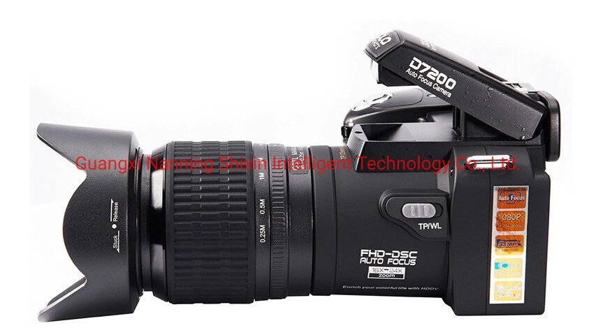 New D7300 Digital Camera Auto Focus Telephoto Lens Wide Angle Lens Version