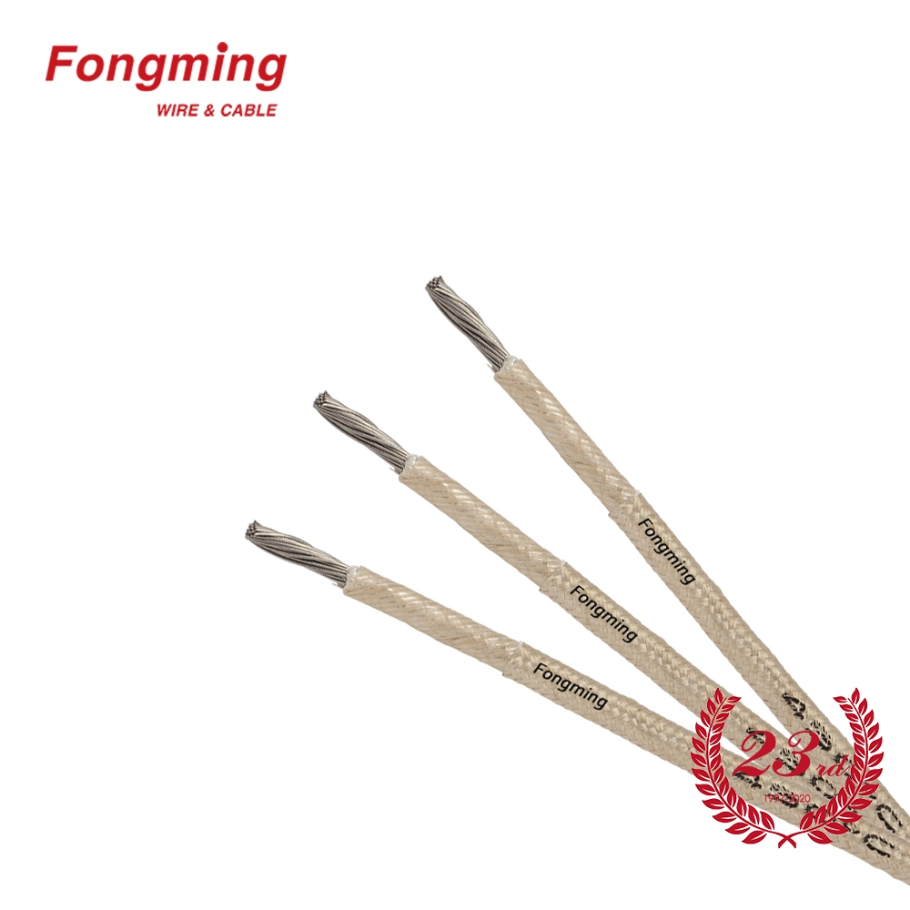 450deg. C Fire Resistant Braiding Heating Electric Wire