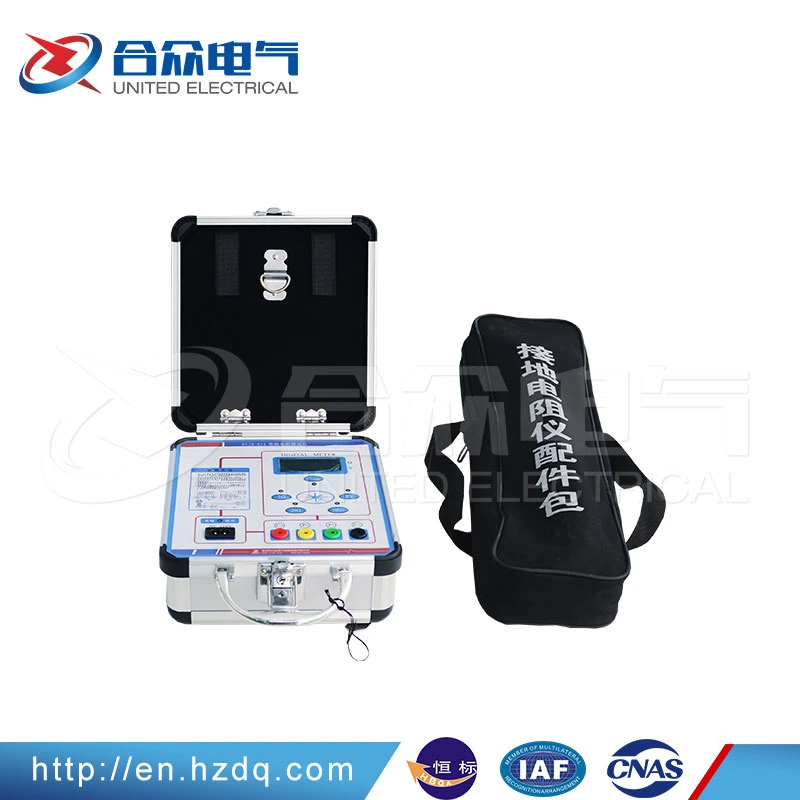 Digital Earth Ohm Resistance Tester with Measuring The Soil Resistivity and Ground Voltage