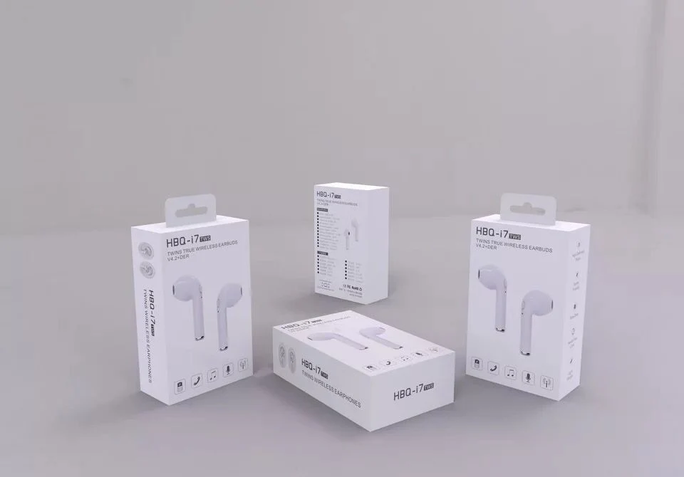 accesorios para teléfonos Hbq I7 de Tws auriculares Bluetooth para iPhone6/7/7, además de los auriculares