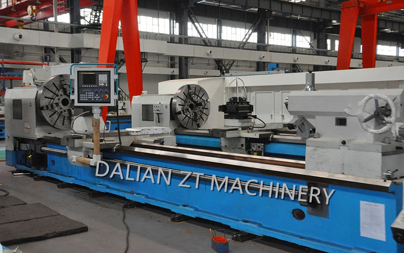 قوة كبيرة 3 دليل أفقي Roll CNC دوران اللف الأفقي Lathe الشركة المصنعة لمصنع الصلب