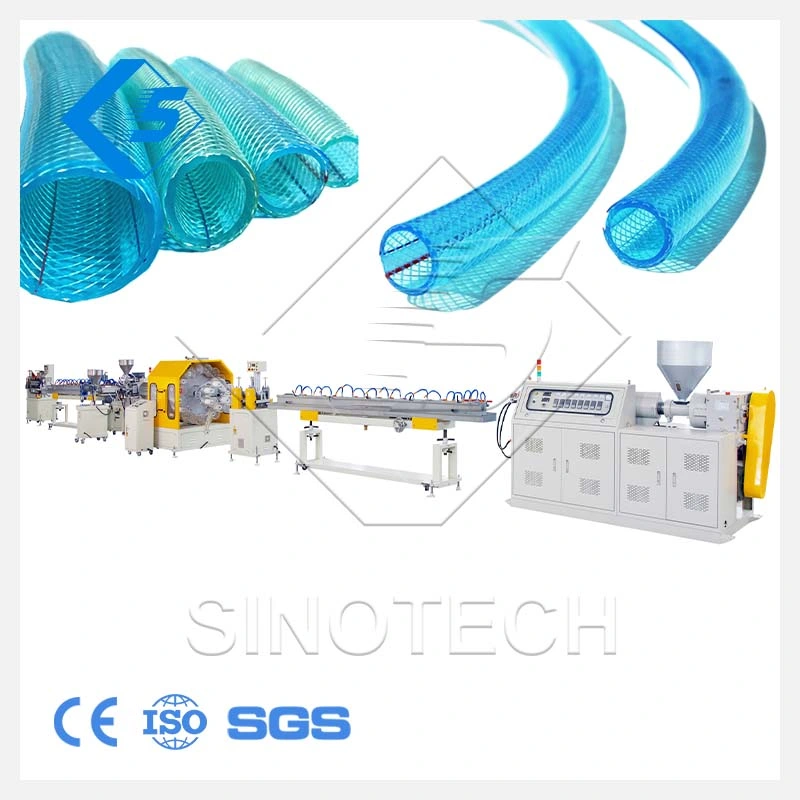 High Pressure Customized Various Colors Plastic PVC Garden Hose Pipe Extruder Making Machine Fiber Reinforced Extrusion Line for Industry and Agriculture