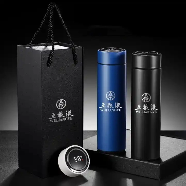 Coffee Mug Stainless Steel Thermo Sport Water Bottle Corporate Business Gift Set