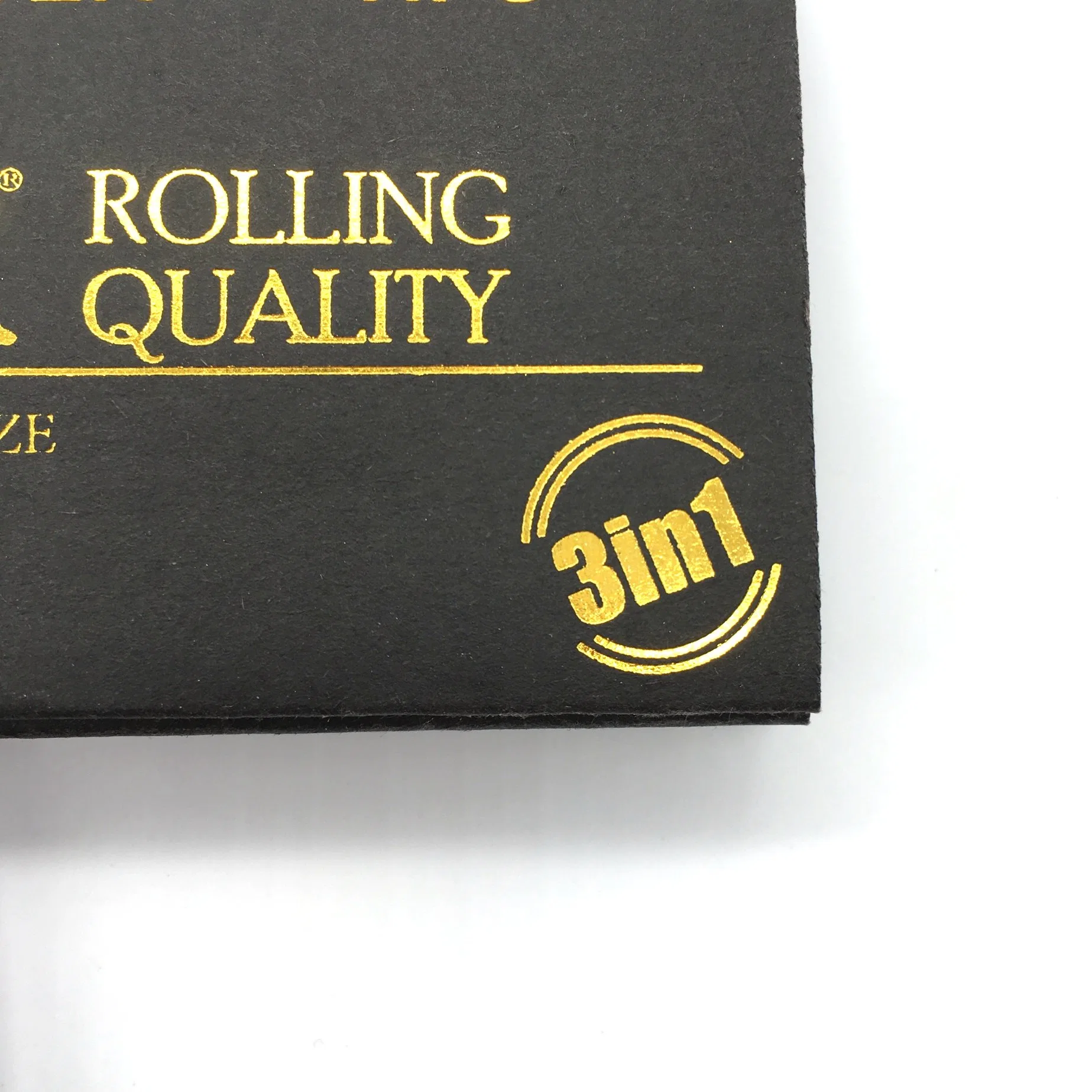 3-en-1 Fumar Rolling Papers con puntas con filtro bandeja molinillo