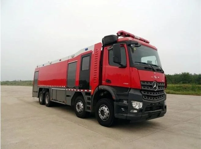 High Safety Water Tower Diesel Engine Fire Fighting Vehicle