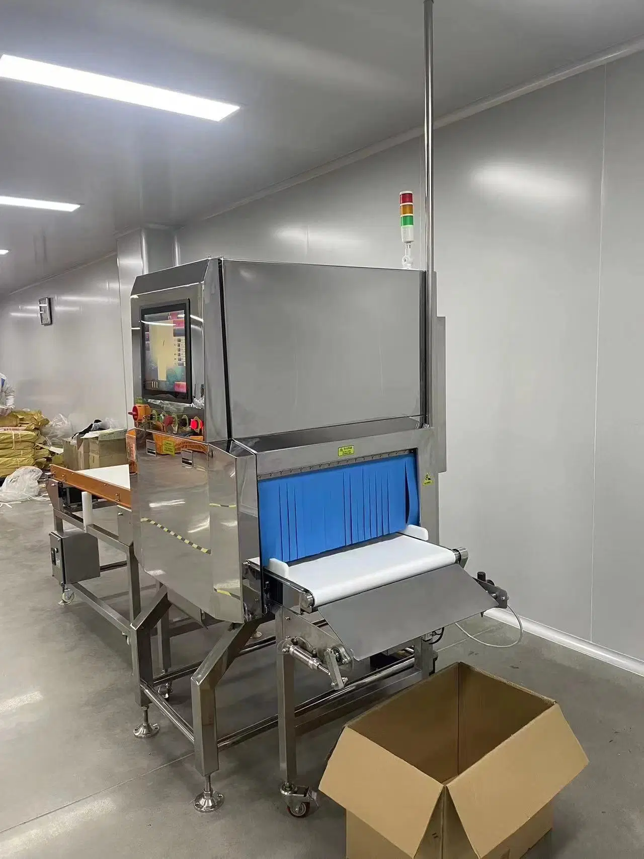 Industrial Conveyor Belt Digital X Ray Scanner Machine Price for Food Made in China