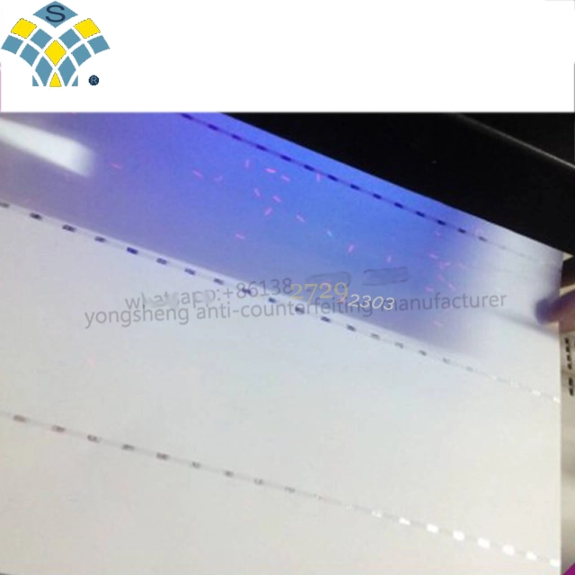 Security Hologram Strip Embeded Watermark Certificate Paper