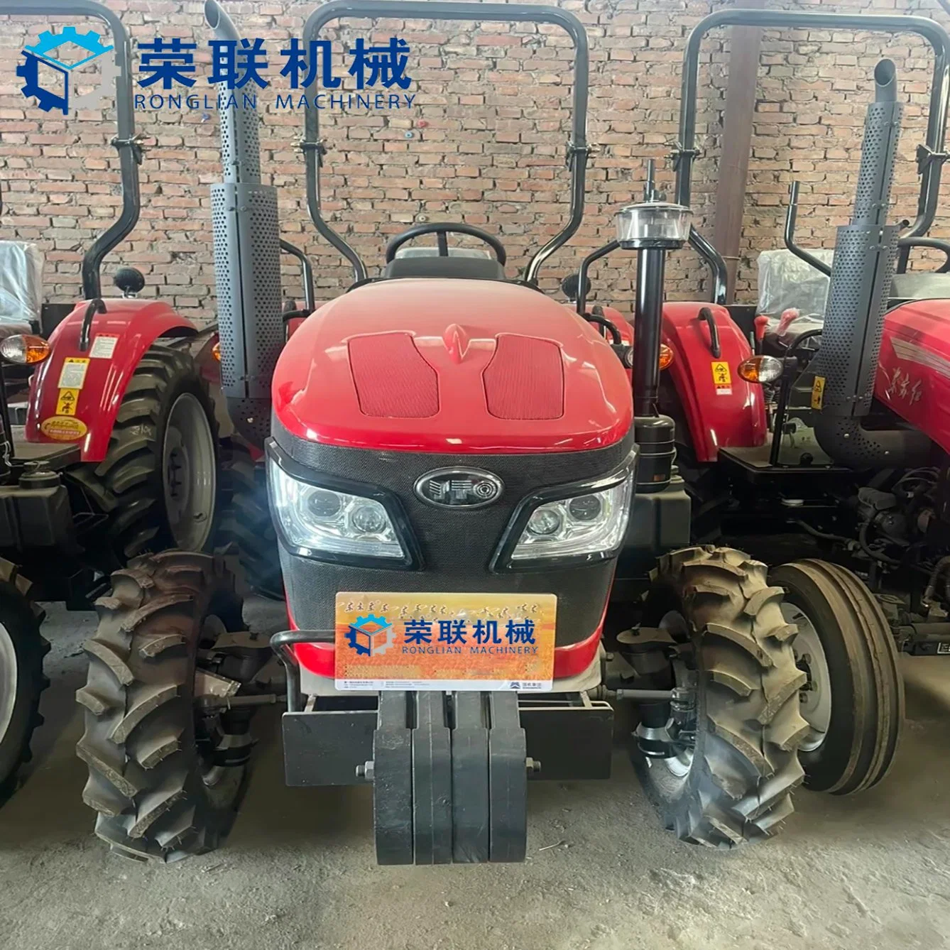 Landwirtschaftliche Maschinen Ausrüstung 4 Zylindermotor 45HP 50HP 55HP Traktor Zum Verkauf