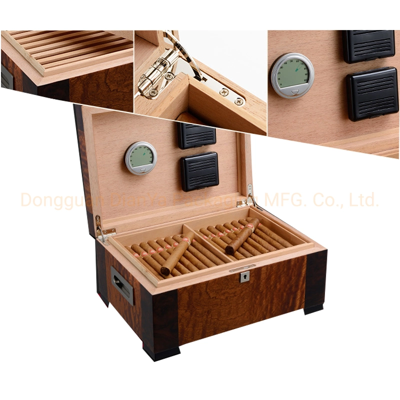 Spanish Cedar Wooden Cuba Cigar Cases Humidor Box