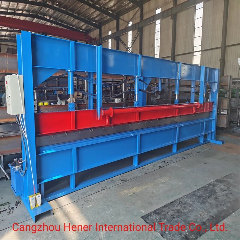 China Manufacture Hydraulic Roof Sheet Bending Machine Bending Machine 4m 6m