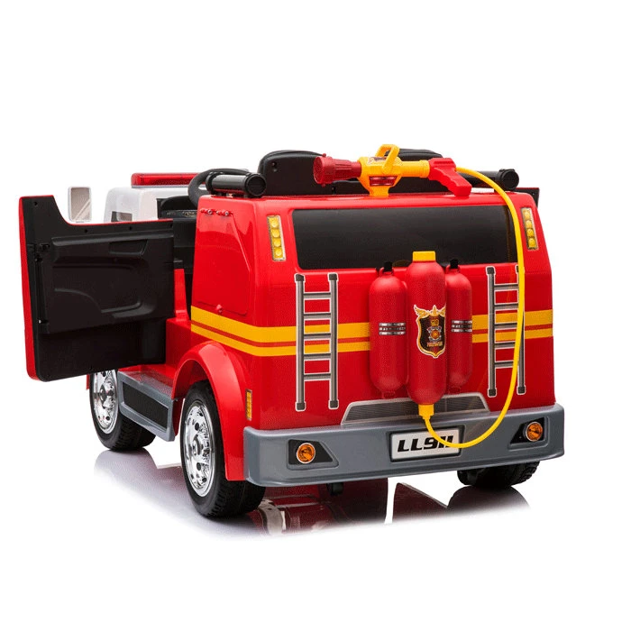 24 V avec feux d'alarme incendie et voiture électrique pour enfants intercom