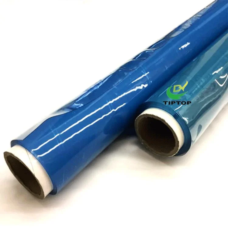 Tiptop-7 Transparente dünne weiche Blätter für Verpackung Beutel Super klar PVC-Folie