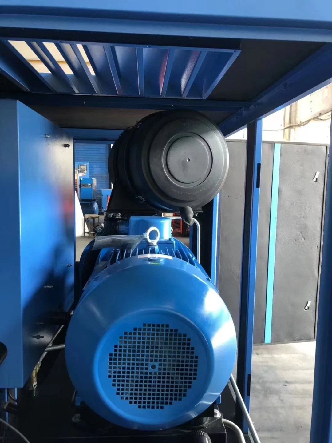 High Efficiency Low Noise 55kw 75HP Oil - Free Screw Blower with Permanent Magnet Frequency Motor Other Options Available