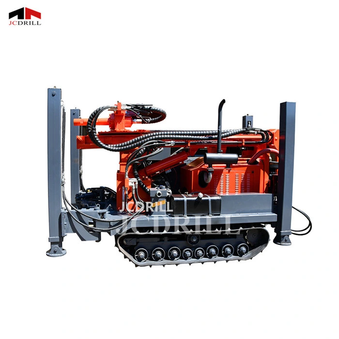 Jcdrill (CWD200) 200m Deep Hole Hydraulic Mud Rotary Water Wells Drill Machine Crawler Equipment Drilling Rig