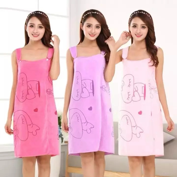 Wholesale/Supplier Microfiber Soft Beauty Sexy Women Bath Towel Dress