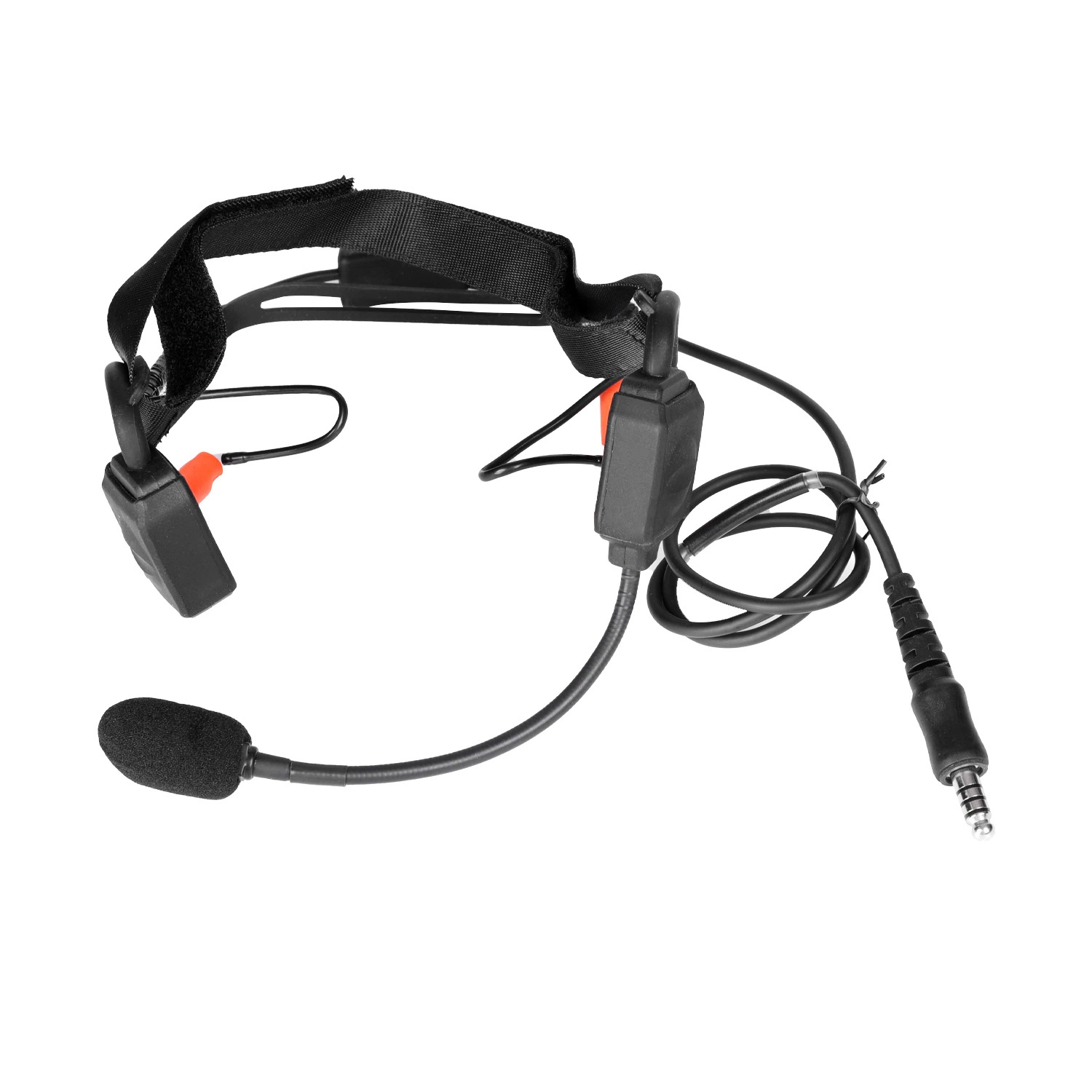 Neckband Single Side Bone Conduction Helmet Headphone