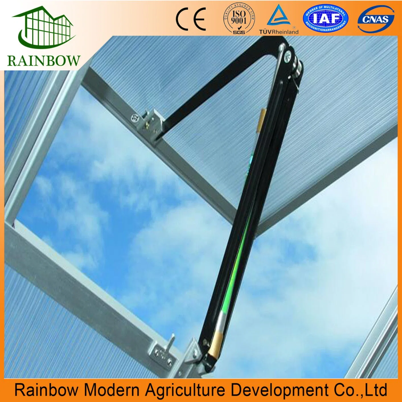 Strong Structure Ventilation System for Greenhouse