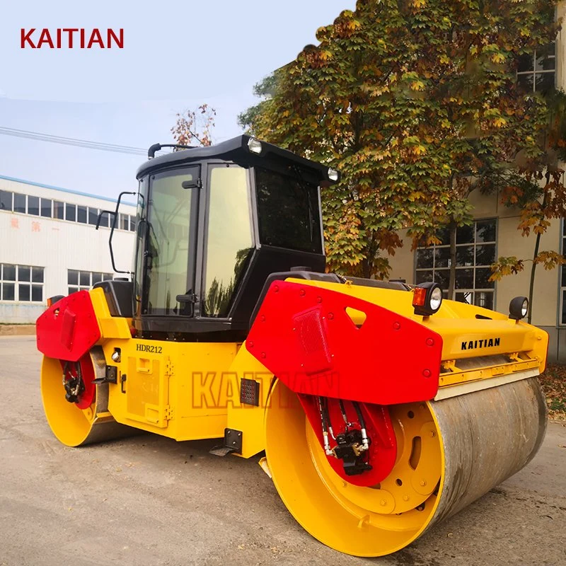 Hdr212 Road Roller China Road Construction Compaction Equipment الاهتزازية 12 طن