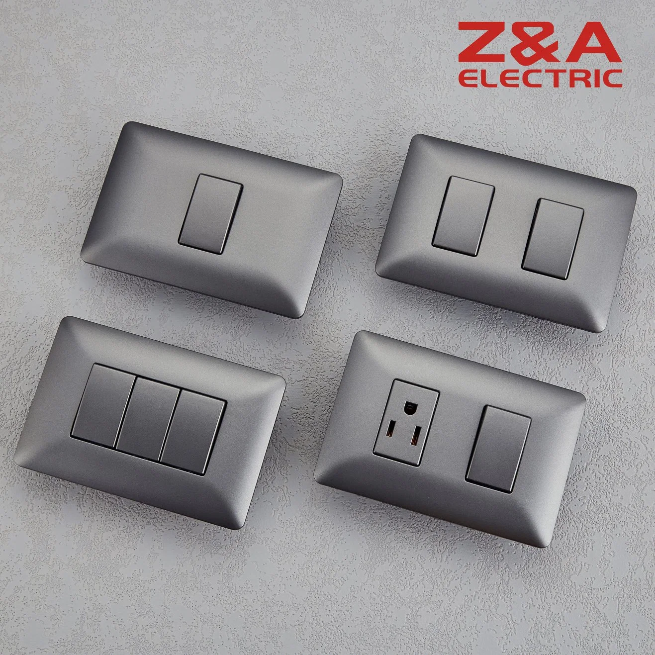 Hot Sell Modern Designe American and Italy Standard Wall Switch and Socket