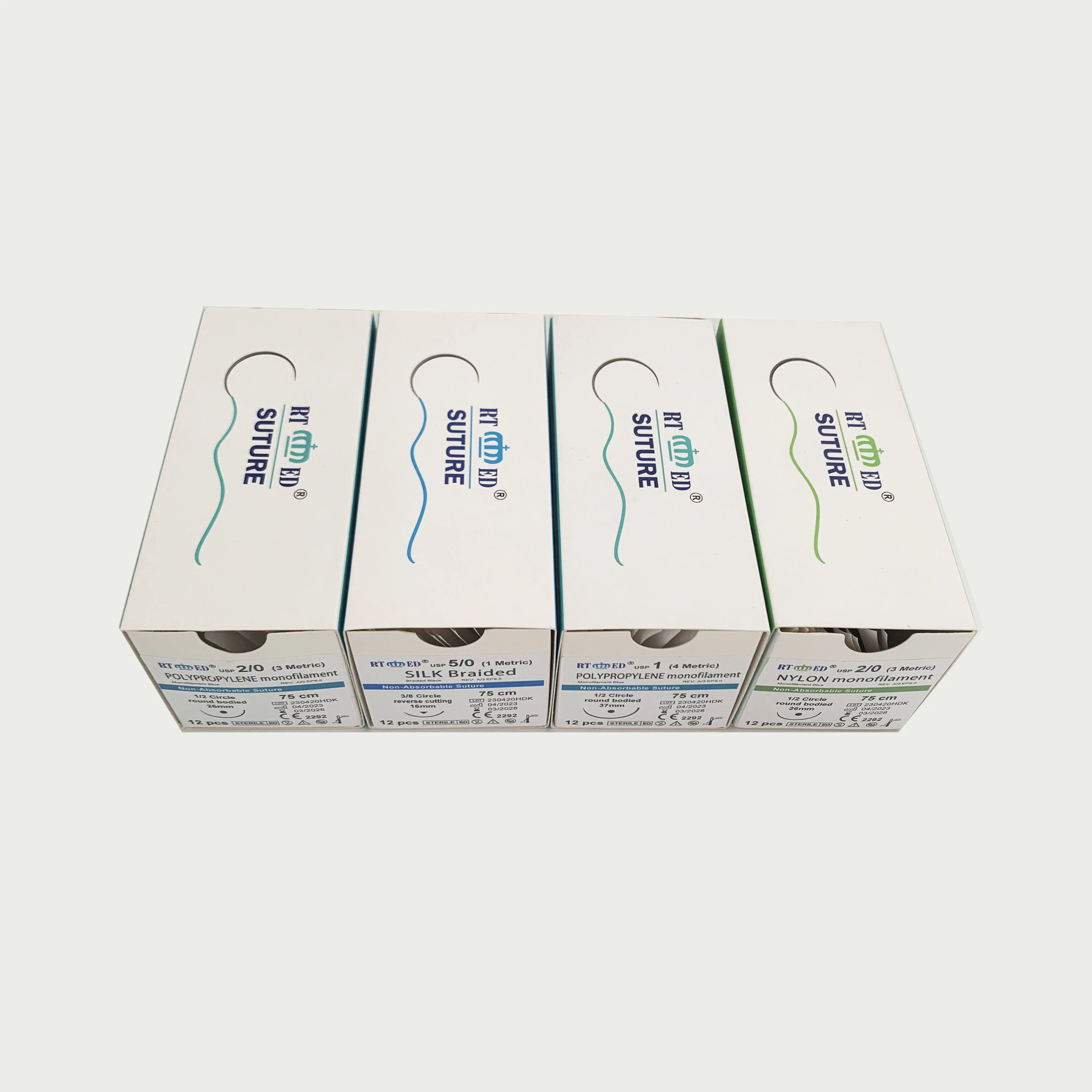 Rtmed Absorbable Surgical Suture and Non- Absorbable with Needles Manufacturer From China