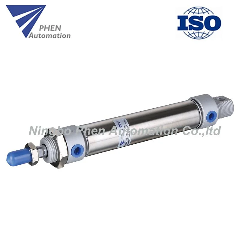 Ma6432 ISO Standard Aluminum Alloy Adjustable Customized Round Pneumatic Actuator Air Cylinder