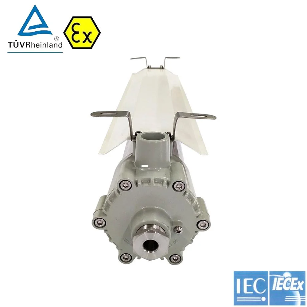 TUV certificado ATEX Ex LED de luz del tubo de prueba UL estándar para la industria del gas de petróleo