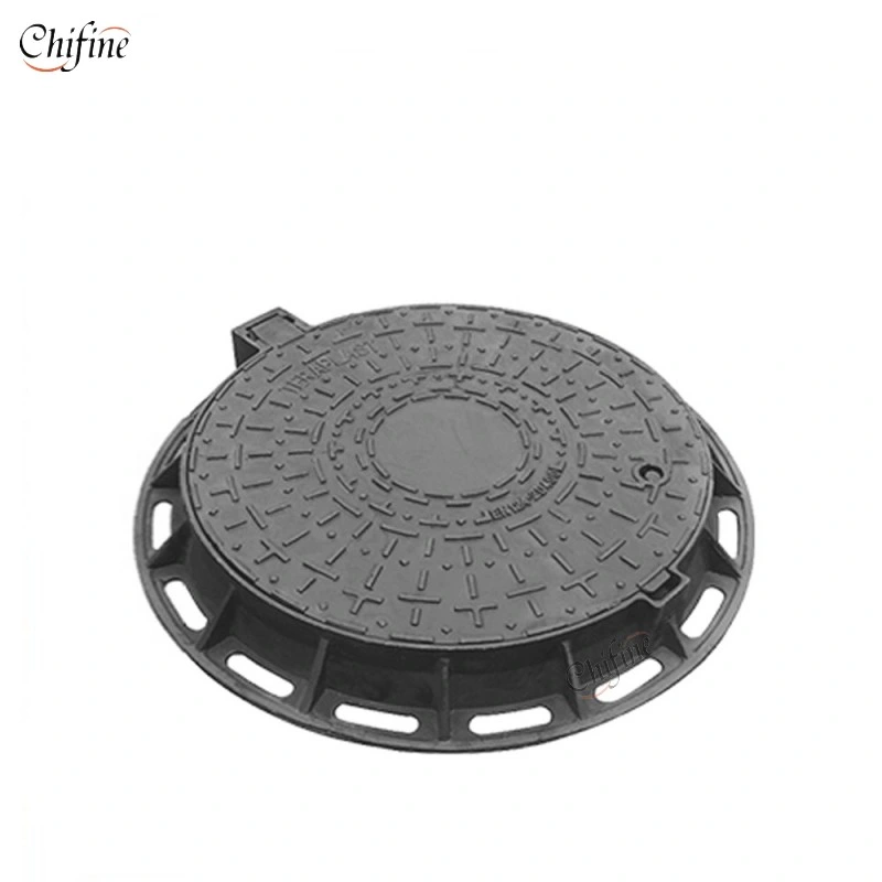 Cast Iron Telecom Manhole Cover with Frame