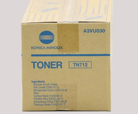 Tn712 Original Toner Cartridge for Konica Minolta Bizhub 654 754 654e 754e Black Machine