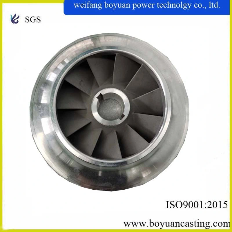 Precision Casting Aluminum Alloy Centrifugal Fan Impeller for Multistage Fan