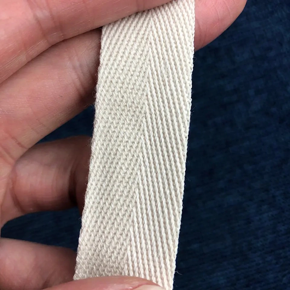 La impresión personalizada de poliéster/algodón/nylon trenzado patrón V cinta de opciones para el textil