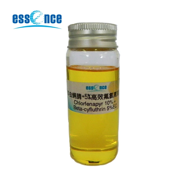 Factory Supply Bulk Price Insecticide Chlorfenapyr + Beta-Cyfluthrin 10%+5% Ec