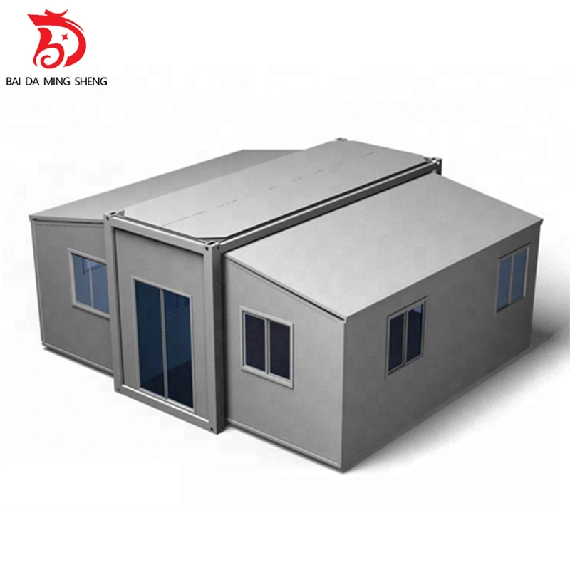 China 20ft/40ft Moderne Luxus erweiterbar Faltschifffahrt Prefab vorgefertigten Stahl Villa Hotel Office Portable Mobile Modular Tiny Living Container Home Haus