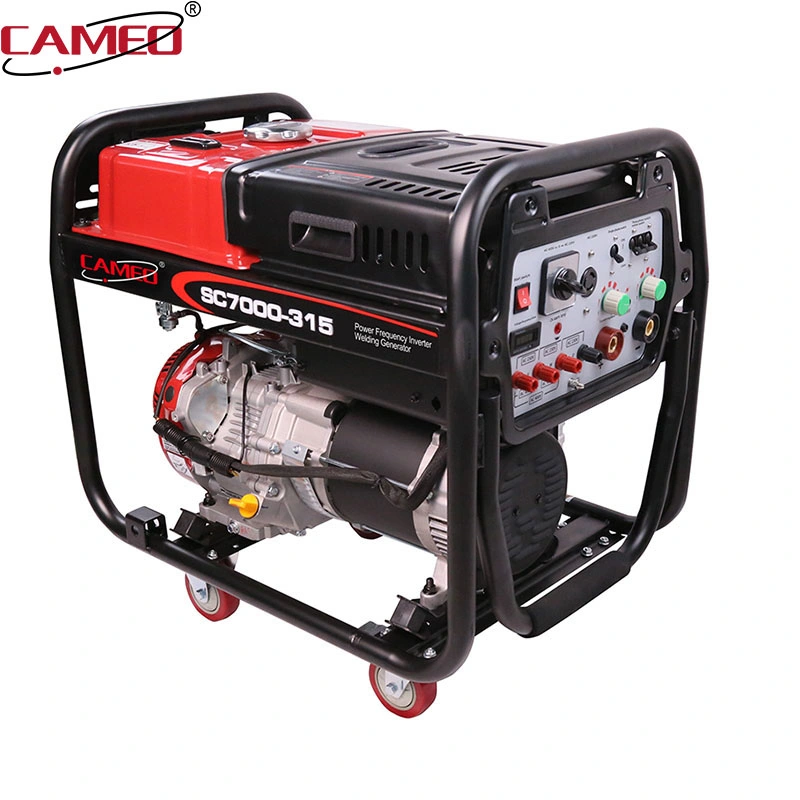 Good Quality 7kw 7kVA Gasoline Gas Powered Welder Generator