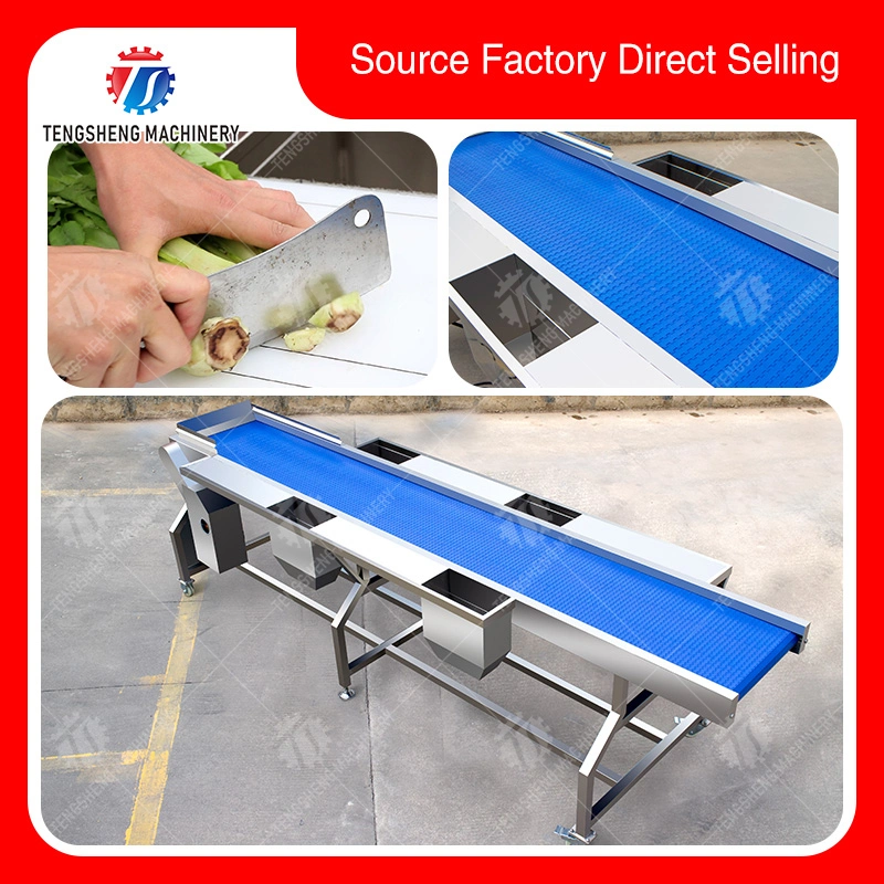 Automatic Stainless Steel Vegetable and Fruit Sorting Machine Selection Table