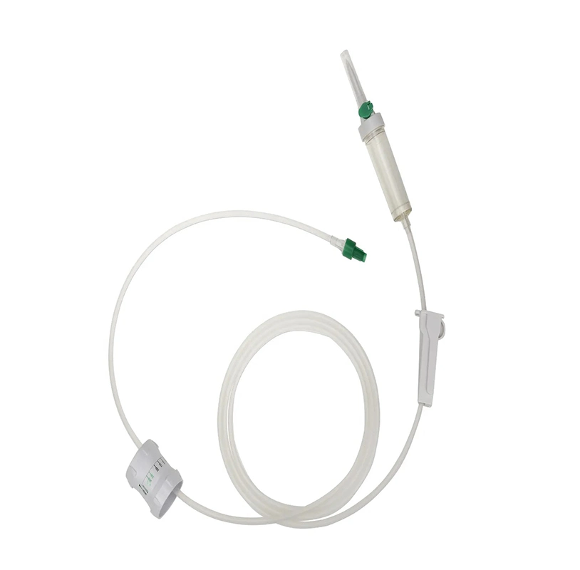 Medical Infusion Set Disposable Air-Stop Safe Infusion IV Drip Set