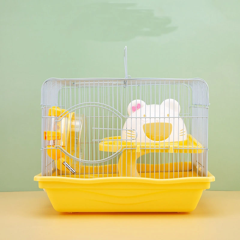 Vente en gros produit d'animaux de haute qualité Hamster House transparent acrylique PET Cage PET cage porte-hamster pliable