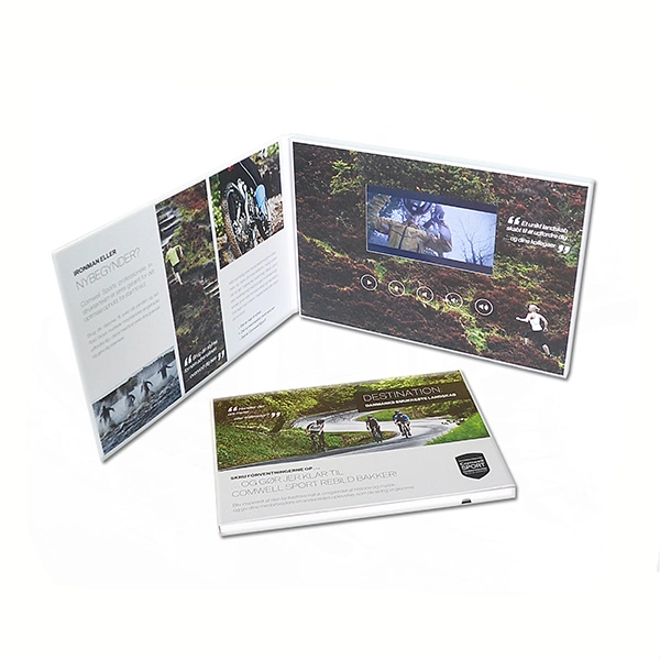 OEM LCD Video Greeting Card