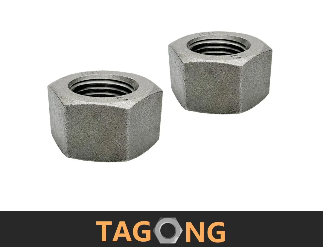 Nuts Hex Heavy Nuts DIN934 Plain Oil M60 Factory Price