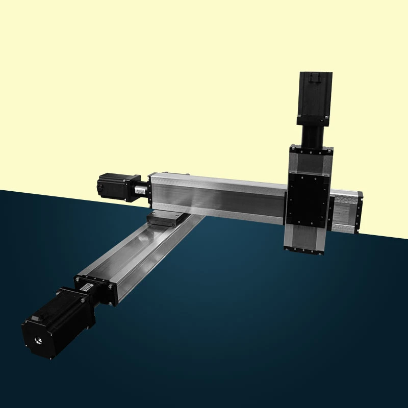 Sistema de posicionamiento lineal el perfil de aluminio resistente al agua xyz etapa la tabla de 3 ejes.