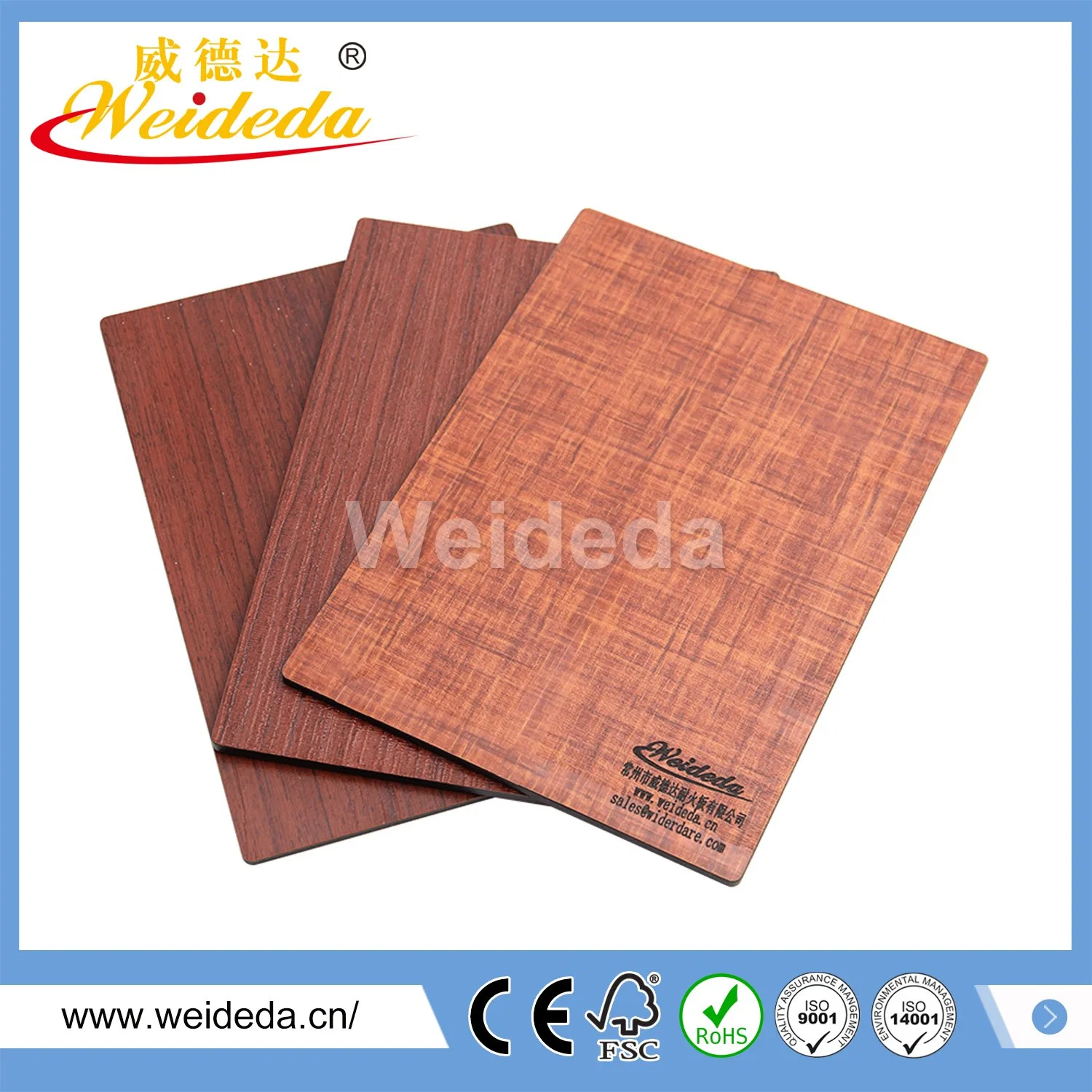 0.5mm-1.2mm Waterproof Compact Laminate Sheet