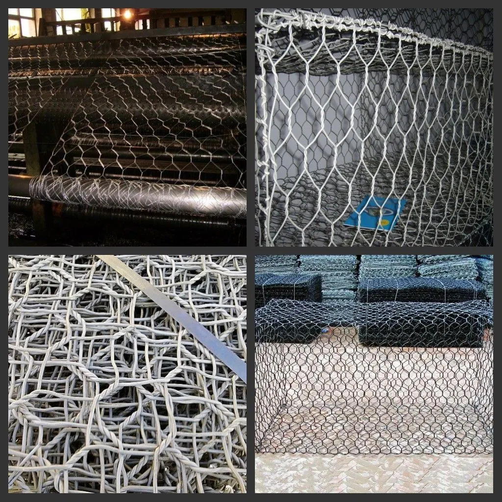 Gabion Cestas en malla de alambre, malla de alambre soldado galvanizado gabion